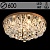Люстра 55784/600 CR хром 8х40W E14 LED-WT ПДУ d600 h270, SDA22
