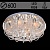 Люстра 5963/600 CR хром 8х40W E14 LED-RGB ПДУ d600, SDA21