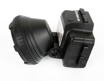 Фонарь ULTRAFLASH LED5365 налобный аккум., черный 5LED 2режима, пластик (1/90)