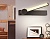 Светильник настенный Ambrella FW436 SCF кофе песок LED 4200K 10W 310*50*110 с выключателем