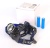 Фонарь ULTRAFLASH LED5337 налоб акк 3,7В, черн., 1LED, 5 Вт, фокус, 2 ак. 3 реж, USB, бокс са