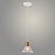 Подвес XA3221/1HQ WH+COPPER белый/медь 1х60W Е27 d180 h1000, HN23