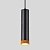 Подвесной светильник 50164/1 LED / черный/золото EUROSVET