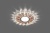 Светильник FERON CD911 15LED*2835 SMD 4000K, MR16 50W G5.3, прозрачный-коричневый, хром