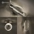 Светильник ESTARES бра  LUMIERA 10W I-ON/OFF-225x80x85-CHROME/CLEAR-220-IP20  Управляемый