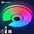 Люстра светодиодная музыкальная ESTARES SONG RGB 80W R-APP-480x75-WHITE/CHROME/SHINY-220-IP20