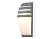 Светильник уличный настенный архитектурный ST5201 GR серый IP54 E27 max 40W 331*112*35