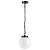 373110 Светильник BOLLA 1x10W (led) E27 ЧЕРНЫЙ IP65/IP44