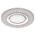 Светильник ИМИДЖ IL.0031.0602 GX53+LED 4W 4000K, встраиваемый АКРИЛ CH/WH+CH 