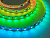 Лента светодиодная SPI, 5050, 60 LED/м, 12 Вт/м, 24В , IP20, Цвет: RGB