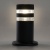 Светильник FERON DH0810  230V без лампы E27,  90*90*200мм, черный (столб)