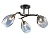 Светильник подвесной Ambrella TR303038/3 SB/BK/SM бронза/черный/дымчатый E27/3 max 40W D620*270