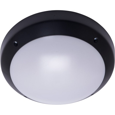 Светильник пылевлагозащищённый FERON НБУ 05-60-013 220V 60Вт  Е27 IP64 ,черный, серии Бриз (5)