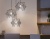 Светильник подвесной в стиле лофт Ambrella TR8427/3 BK/GD черный/золото E14/3 max 40W D510*1000