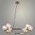 Люстра MDG40217/6 BRASS латунь 6х60W E14 d730 h1200, SJNG23