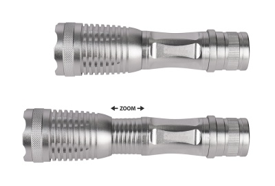 Фонарь CAMELION LED5137 титан LED XML-T6 ZOOM 5 реж 3XLR03 в компл, алюм, откр. блистер