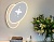 Светильник настенный Ambrella FW109 SGR серый песок LED 3000K+6400K 20W 230*140*50 с выключателем