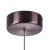 796115 Люстра CARAMELLO LED 6W 110LM КОФЕЙНЫЙ/ГОЛУБОЙ 3000K