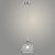 Подвес 06816/1HQ CR хром 1х40W E27 d200 h800, GNV23