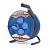 Удлинитель на катушке STEKKER PRF02-41-50 4-местный с/з, 50м, серия Professional, синий (40187)
