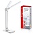Светильник настольный ULTRAFLASH UF-819 C01 белый Led 12Вт, 6000К, 3 ур.яркости, 2 плафона, кожа