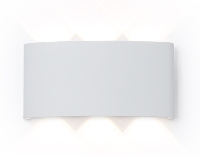 Светильник светодиодный уличный настенный архитектурный ST4455/6 WH белый IP65 LED 4200K 6W 158*80*4