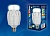 Лампа светодиодная UNIEL LED-M88-30W/NW/E27/FR ALV01WH картон матовая, алюминий, 4000К