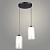 Подвес N6547/2HQ BK черный 2х60W E27 d330 h800, QH24