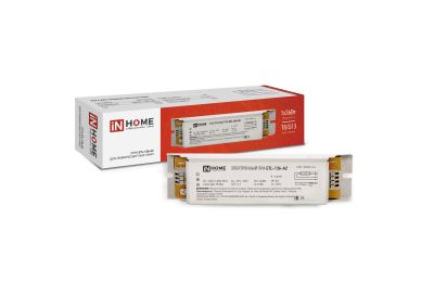 ЭПРА для люминесцентных ламп IN HOME ETL-136-А2 1х36Вт Т8/G13 