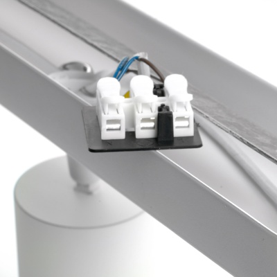 Светильник FERON ML1863 ZEN под лампу GU10, белый, хром