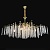 Люстра 0419/9/1200 T FGD золото/хрусталь 9x60W E14 d1200 h1000, MIX24