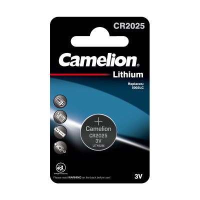 Батарейка CAMELION CR2025 BL-1, 3V литиевая ()