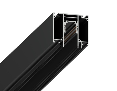 Шинопровод низковольтный встраиваемый в натяжной потолок GL3252 BK черный IP20 48V 2000*62.72*53.15