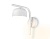 Светильник накладной AMBRELLA TN71042 WH белый GX53 max 12W 150*80*185 настенный 