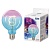 Лампа светодиодная SOHO UNIEL LED-SF01-4W/SOHO/E27/CW BLUE/WINE. Синяя/винная колба. Спирал.филамент