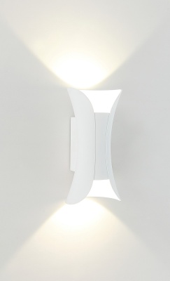 ИМИДЖ IL.0014.0007 WH Светильник настенный LED 2*5W 4000K Белый 220V IP54