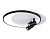 Светильник Ambrella FL51392/1+2 WH/BK белый/черный 3000K-6400K 65W 560*480*120 (ПДУ РАДИО 2.4G)