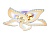 Светильник Ambrella FA1724/5 GD золото 3000K/4200K/6400K 113W 630*600*100 (ПДУ РАДИО 2.4G)
