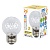 Лампа светодиодная Volpe LED-D45-1W/3000K/E27/CL/С PINEAPPLE Ананас. прозрачная 3000К