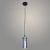 Подвес BK21107/1HQ BK+AB+SMOKE черный/дымчатый 1х40W E27 h1000, XLD22