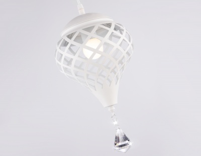 Светильник подвесной Ambrella TR8441 WH белый E27 max 40W D170*800