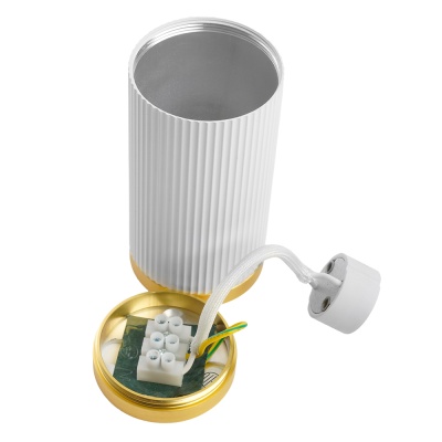 Светильник FERON ML190 MR16 35W 230V, белый + античное золото 