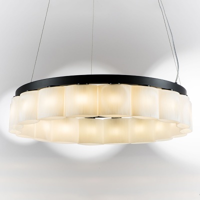 812186 Люстра NIBBLER 18х6W(Led) G9 ЧЕРНЫЙ/БЕЛЫЙ