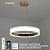 Управляемая светодиодная люстра VENERA 65W R-RC-485x1500-GOLD/CLEAR-220-IP20