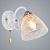 Бра XA1206B/1 WT+CR белый/хром 1х60W E27 h180,HN20
