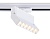 Трековый светодиодный светильник GL6811 WH белый LED 6W 3000K 24° 115*22*87