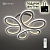 Светильник ESTARES VOLNA SLIM DOUBLE 85W 3R-490x112-WHITE/OPAL-220-IP20_2022 