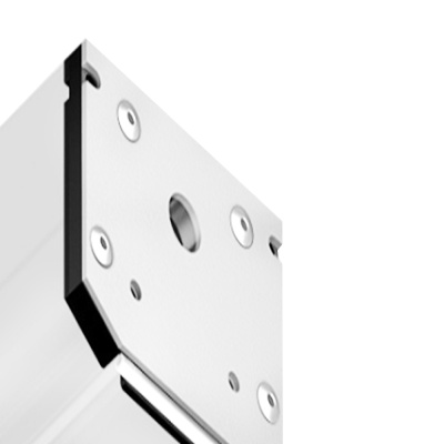 Заглушка для корпуса в натяжной потолок для магнитного шинопровода Magnetic GL3622 WH белый (2шт)