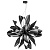 754267 Люстра подв TURBIO 6х6W (led) G9 MATT BLACK