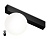 Светильник для Magnetic 220V GL1371 BK черный IP20 10W 3000K-6400K 120° D120/232*120*167 димм.управ